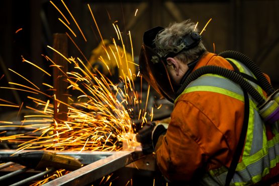 grinding - steel rail - welded - St. John's